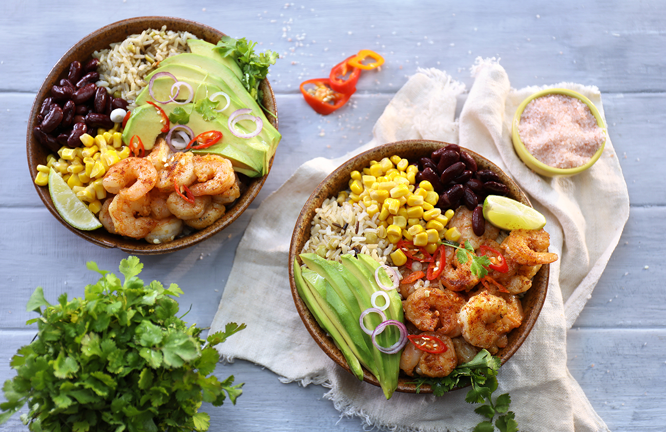 prawn-and-avo-burrito-bowl