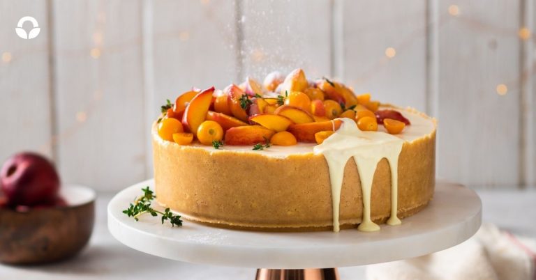 Summer Fruit Cheesecake with White Chocolate