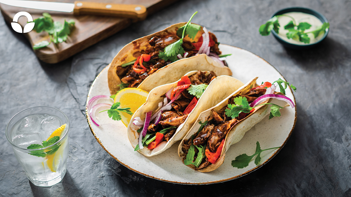 Pulled BBQ Chicken Tacos