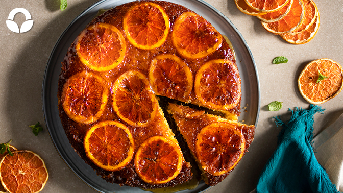 Orange Upside Down Cake