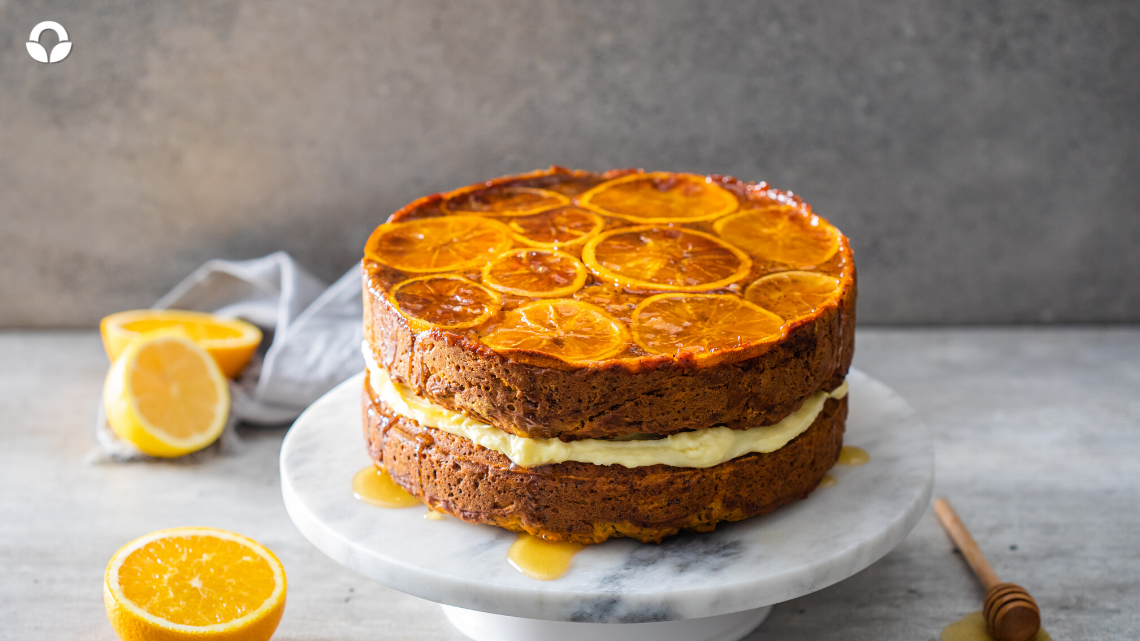 Citrus Sweet Potato Cake