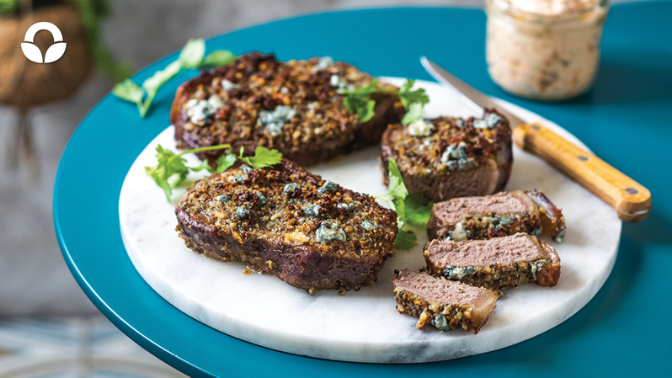 Blue Cheese & Biltong Seared Steak