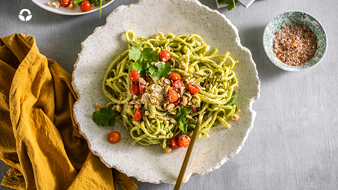 almond milk vegan alfredo