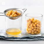 chickpeas and brine